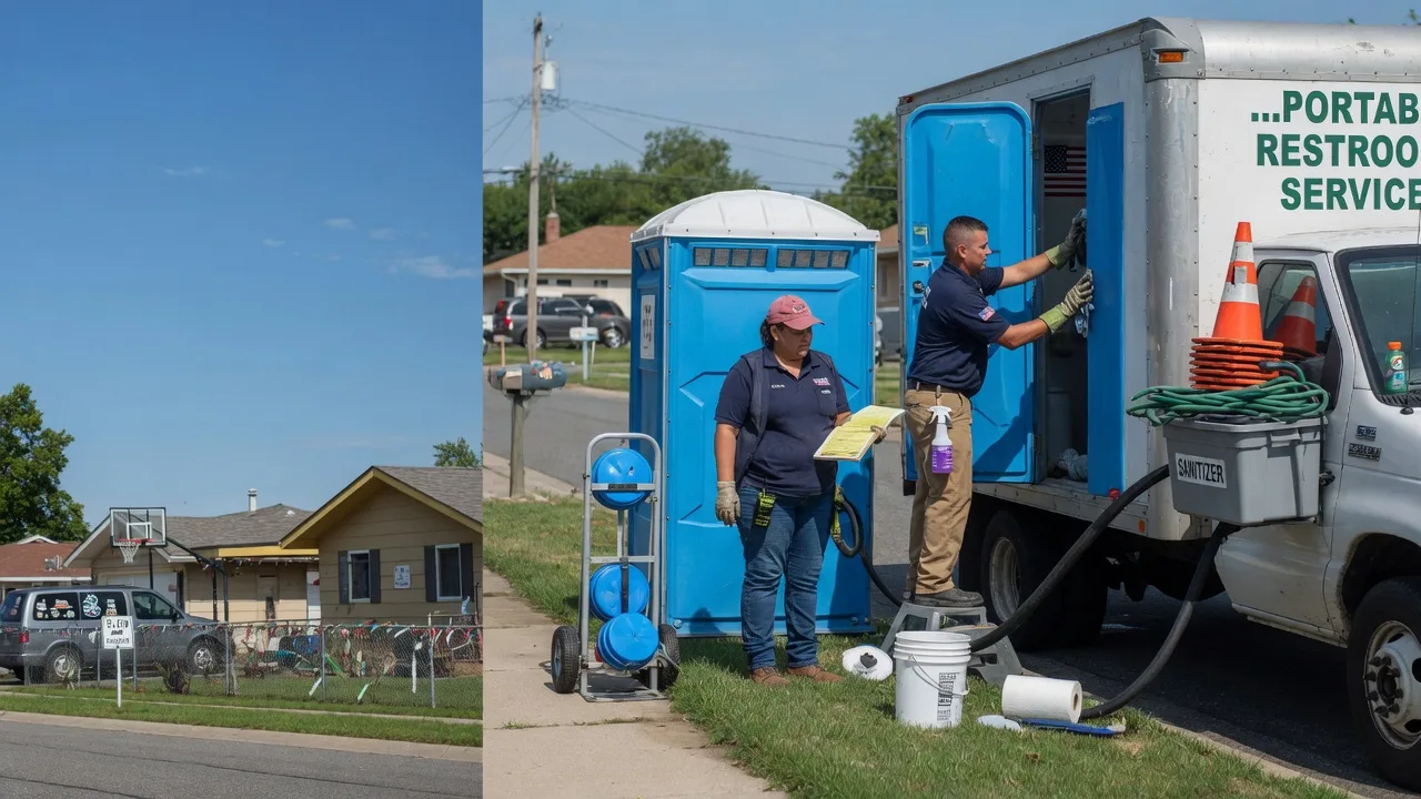 Portable Toilet Rental in Pomona, KS near me